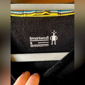 Softwool Size Small base layer long sleeve in black